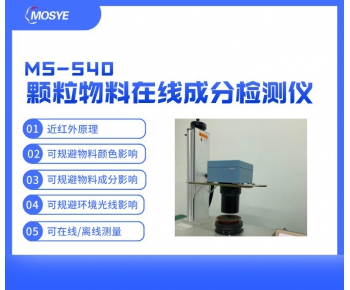 顆粒物料在線成分測(cè)量?jī)xMS-540